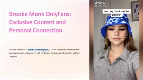 brooke monk onlyfans|Free OnlyFans Accounts to Follow in May 2024